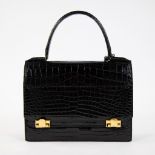 Vintage Delvaux handbag in crocodile