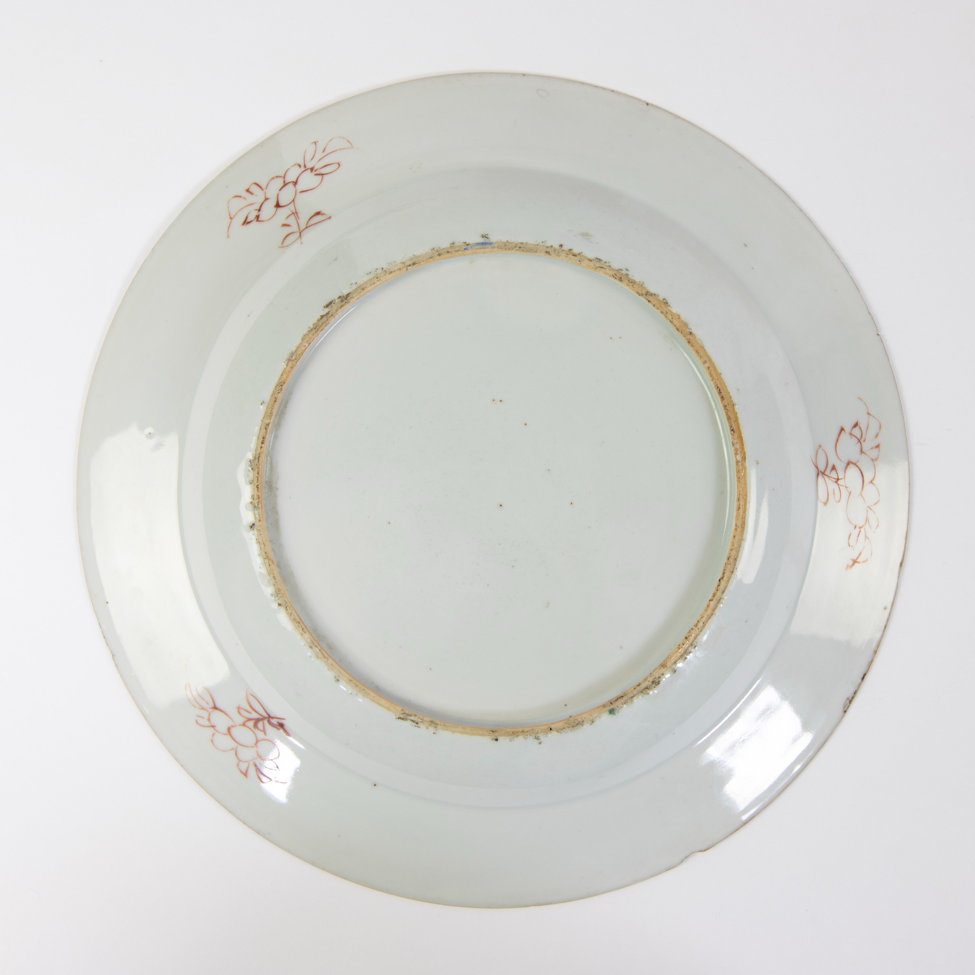 Lot of 5 Chinese famille rose plates, 18th century - Image 8 of 18