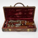 Conn Selmer Pan-American clarinet in Cocobolo wood with as nick name 'Propeller wood clarinet'