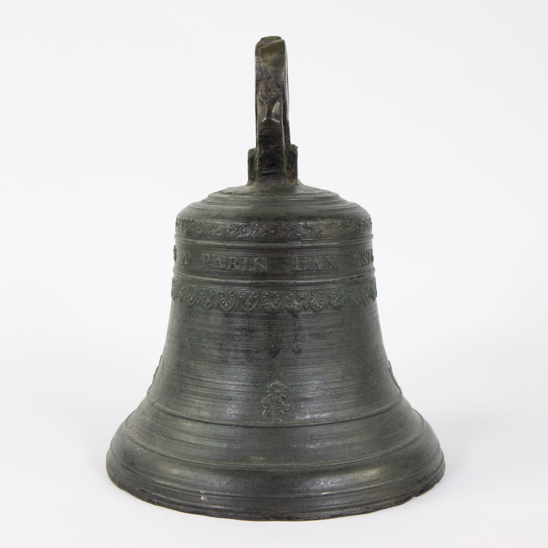 Bronze bell (without clapper) 1826 Delmas Frères à Paris - Image 2 of 5