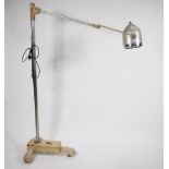 Large Industrial floor Lamp by Hanau, early 50 ‘s, marked