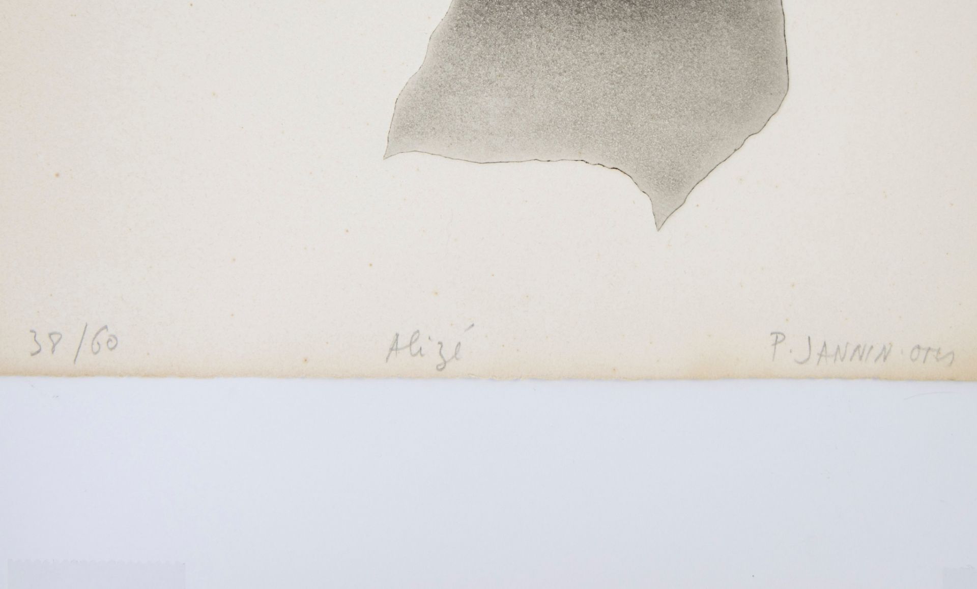 Collection of lithographs P. Jannin, Alizé and De ces deux rochers, signed and numbered in pencil en - Bild 3 aus 6
