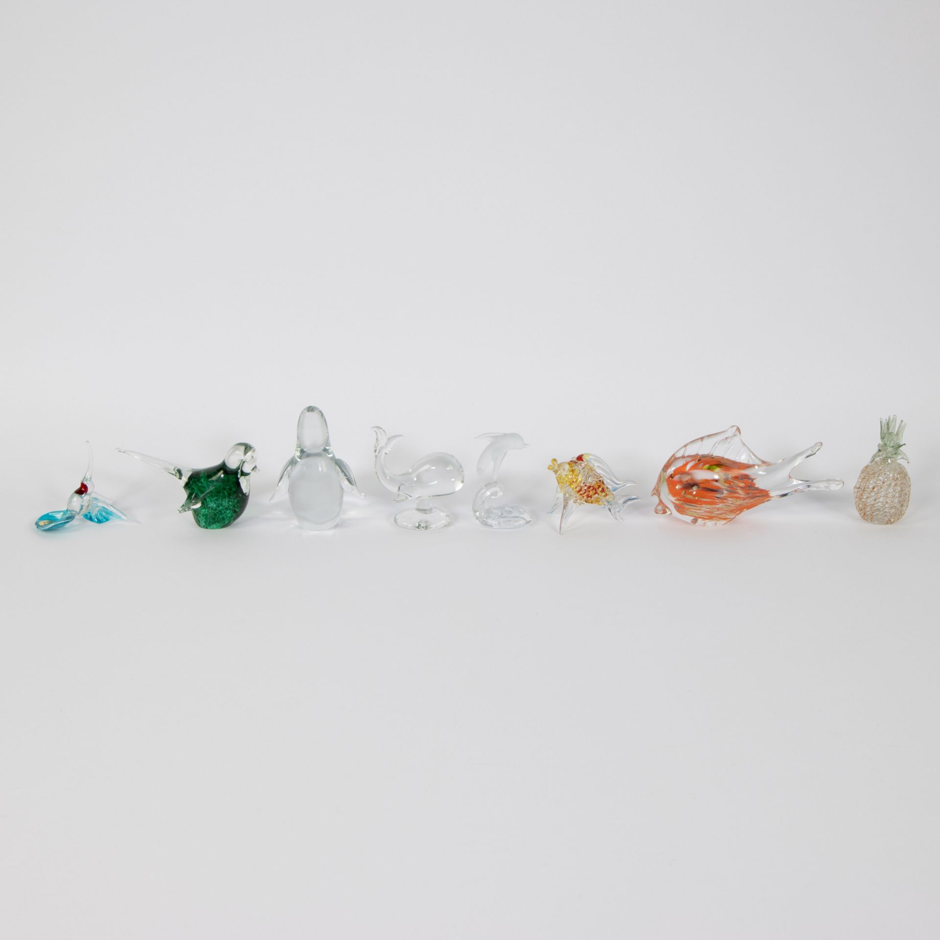 Lot of mouth-blown glass animals, MURANO - Image 4 of 5