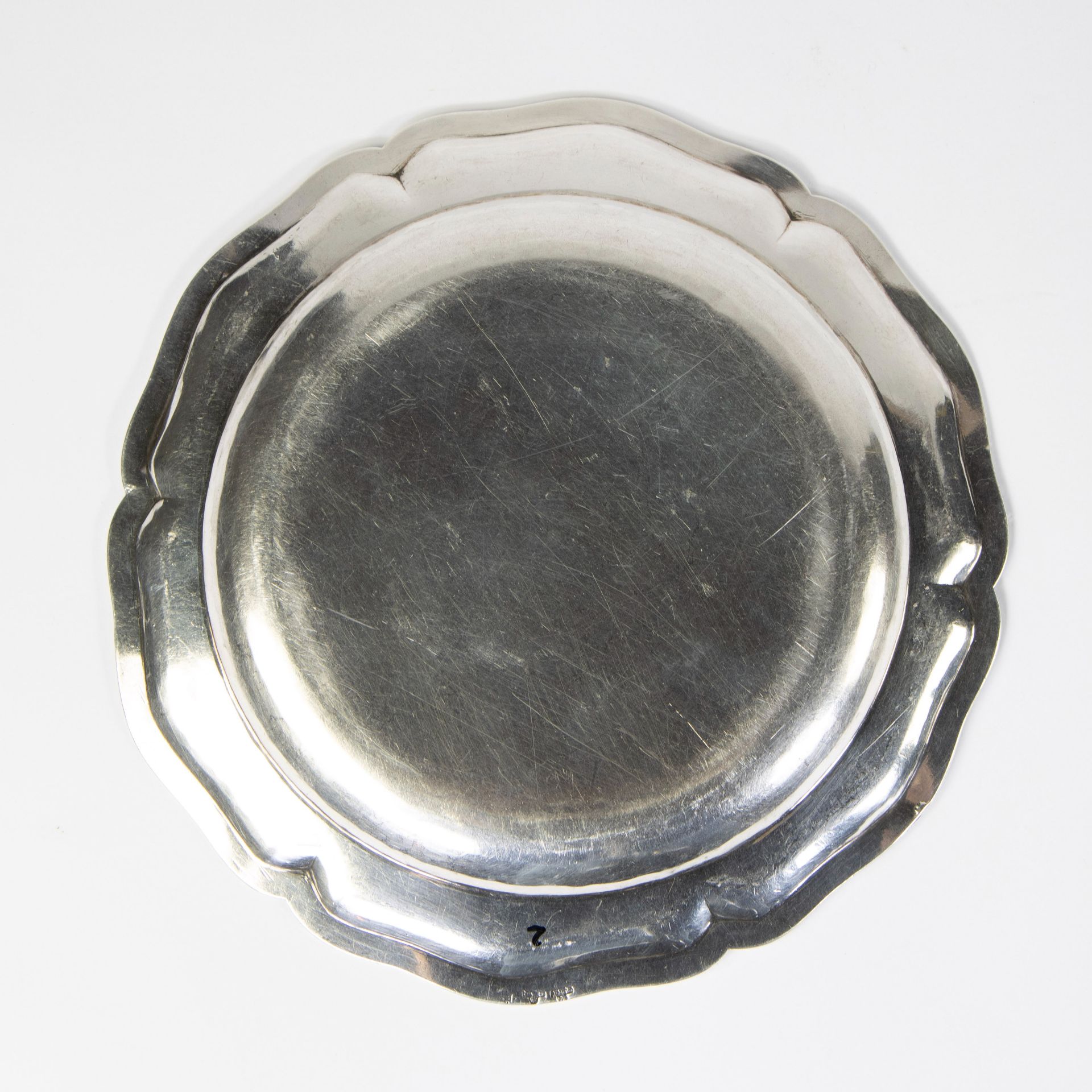 18th century Spanish silver plate - Image 3 of 4