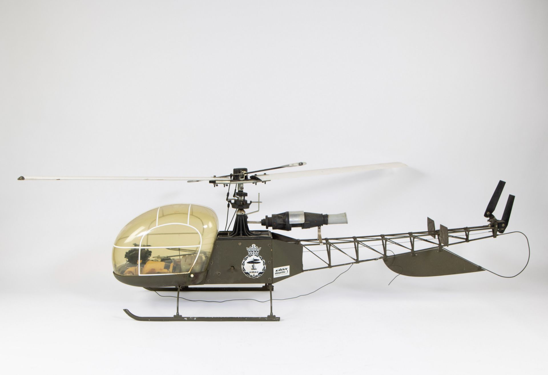 Model helicopter Alouette 2 with KAVAN control system - Bild 5 aus 5