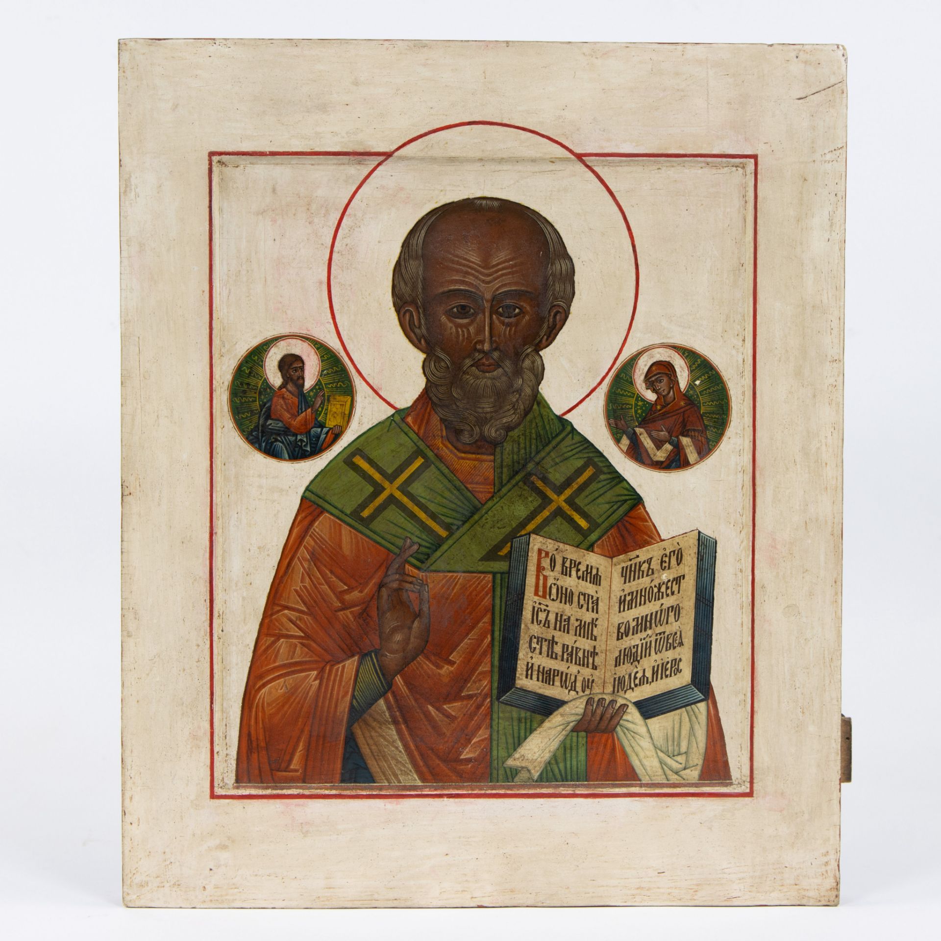 Orthodox icon Christ Pantocrator circa 1900