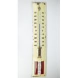 Large original enamelled thermometer Bayer, Medicaments avec la Croix Bayer