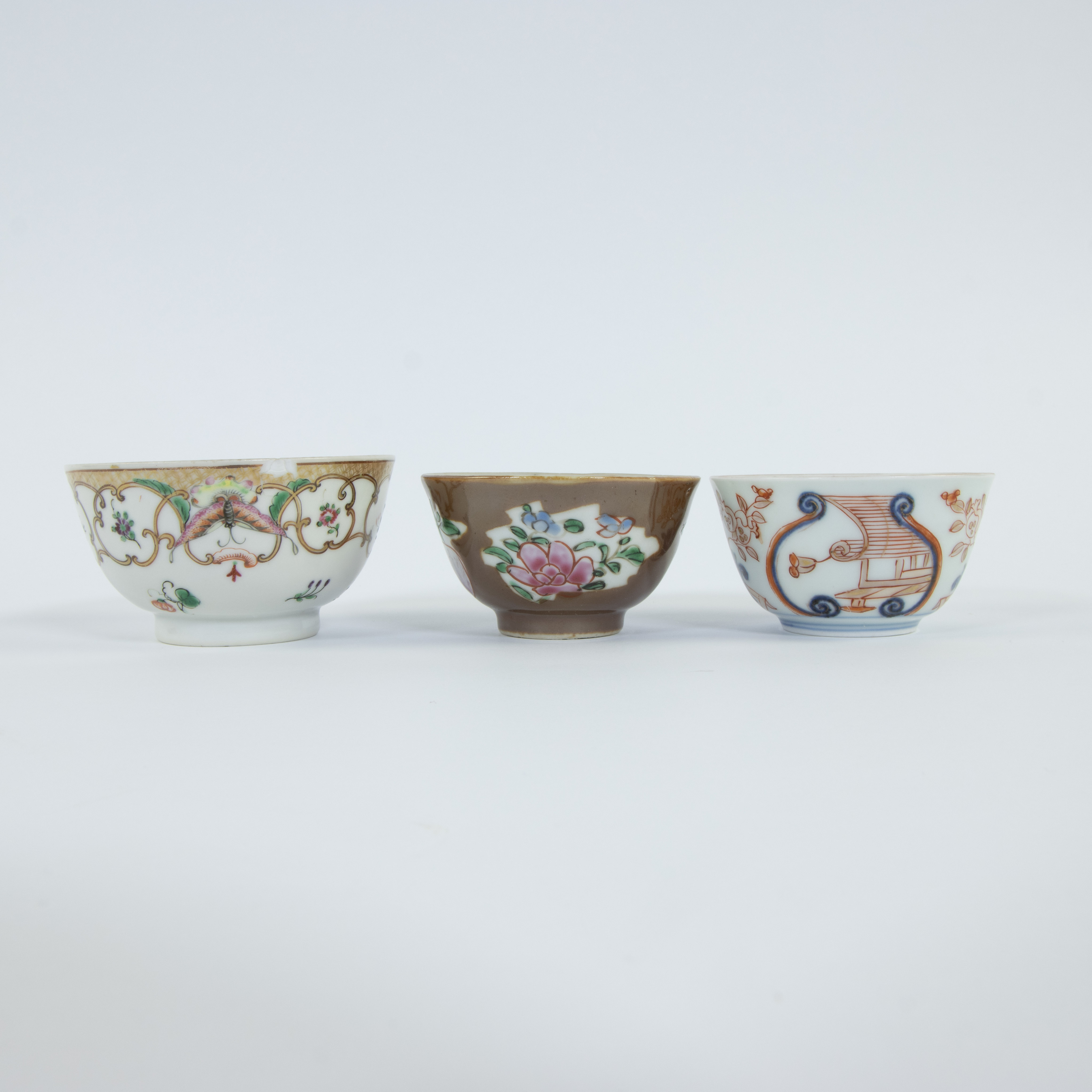 Collection of Chinese porcelain 18th/19th century, famille rose, Imari - Image 5 of 10