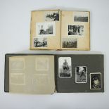2 photobooks world war oa French prisoners of war +/- 170 photos