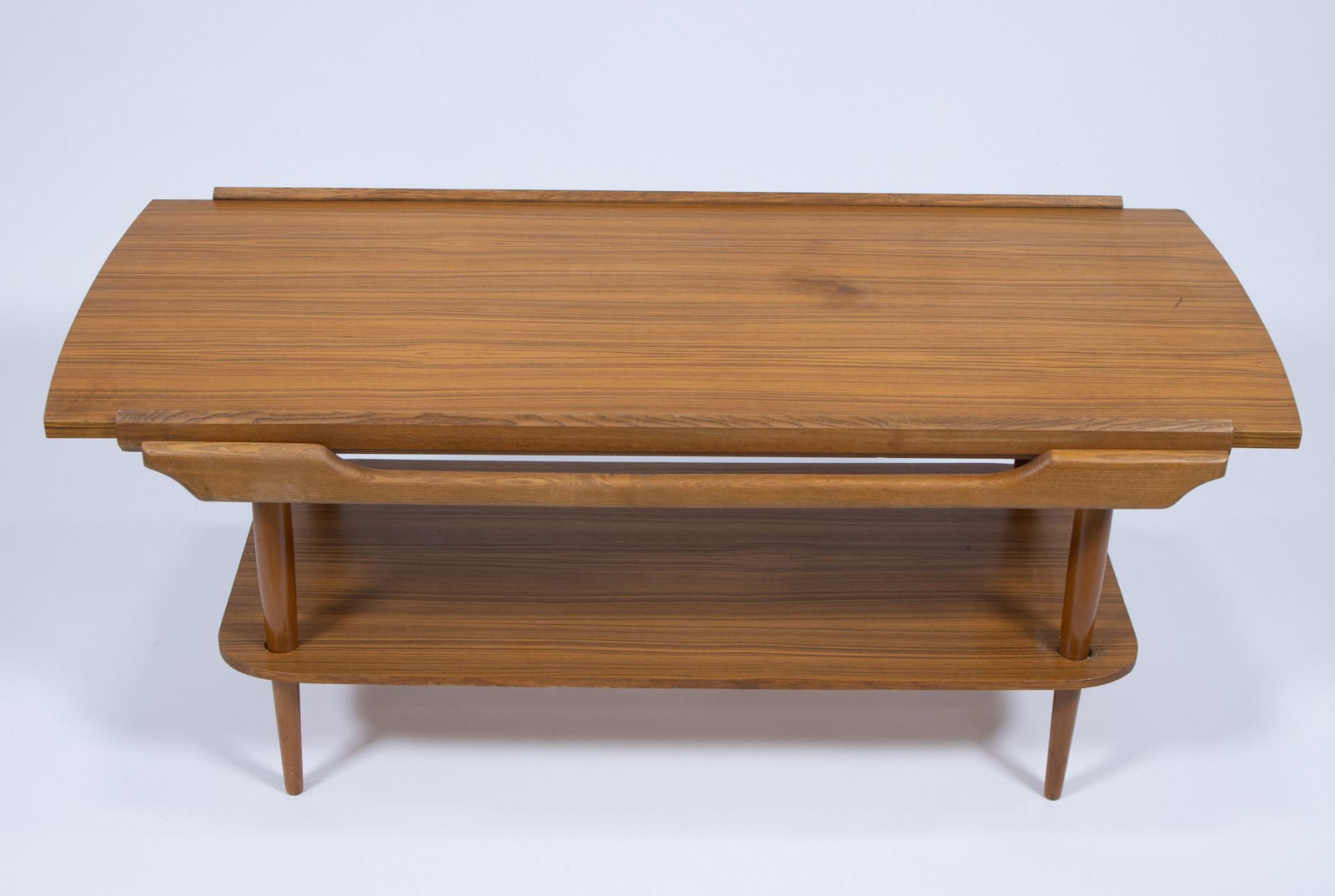 Vintage coffee table with removable top, Scandinavian design, 1960s