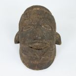 African mask Makonde circa 1960