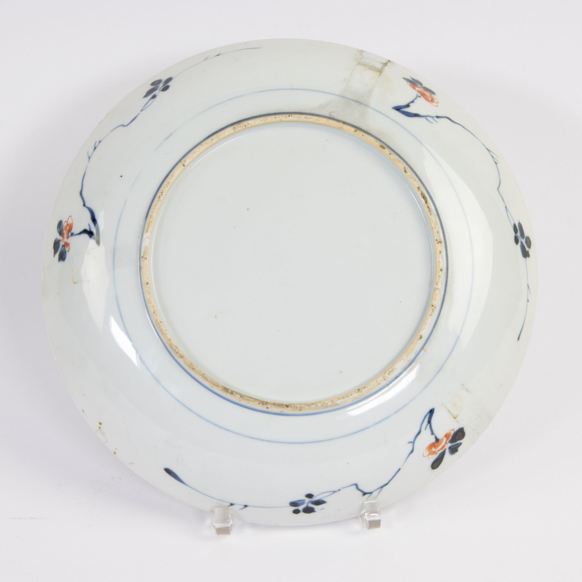 Collection Chinese 2 bowls 1 marked Tongxhi and Imari plate 18th century - Image 3 of 9
