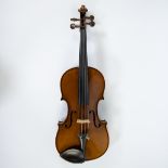 Violin Franz Xavier Kerschensteiner, label Facit Anno 1911