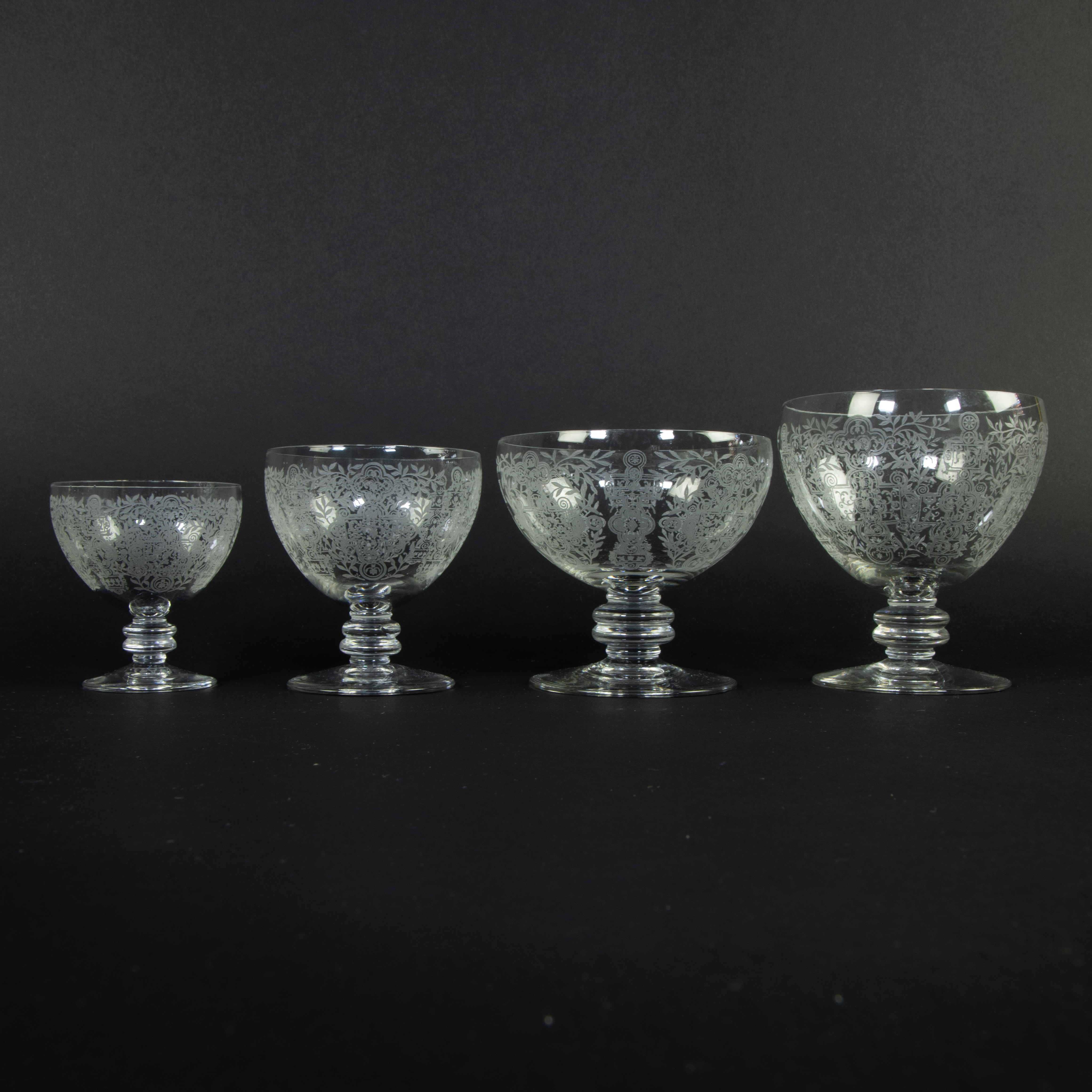 Collection of 39 Baccarat crystal glasses - Image 2 of 2