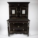 Napoleon III cabinet 19th century with plaques