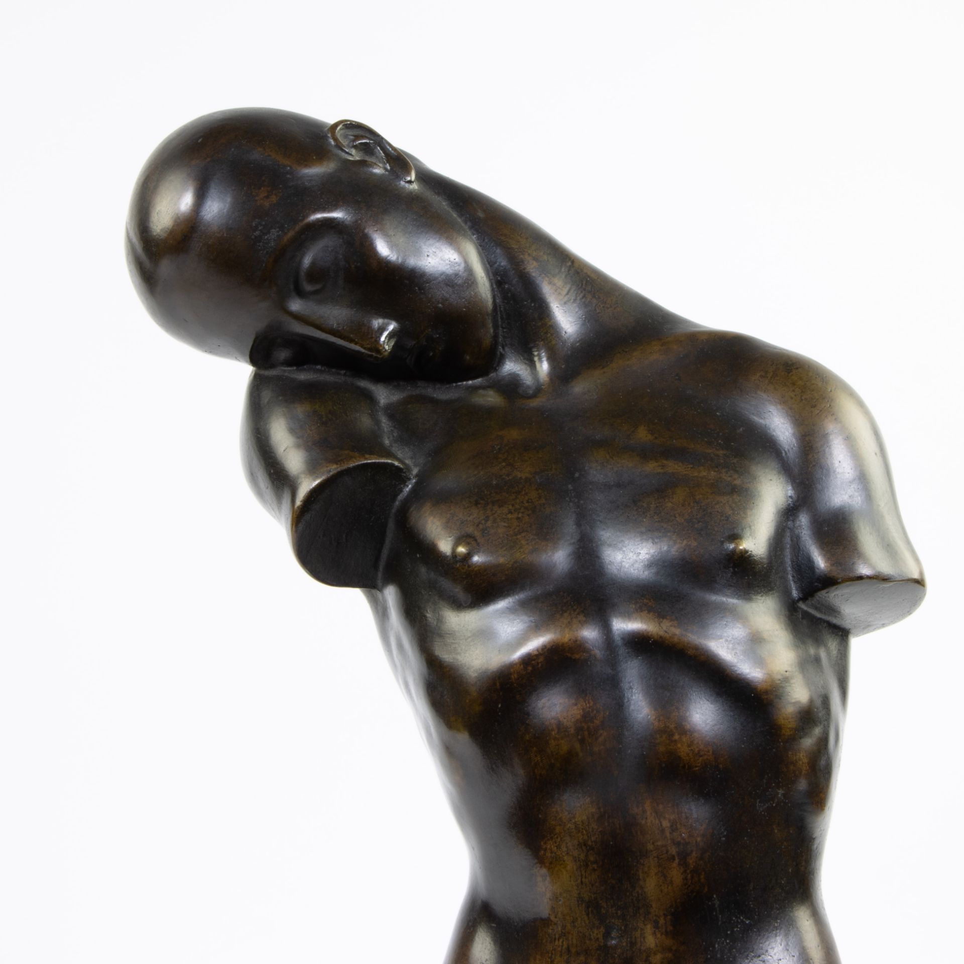 Jan ANTEUNIS (1896-1973), bronze sculpture Jeune éphèbe, signed and dated 1936 - Image 5 of 6