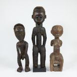 Fate African tribal statues Tanzania, Yela and Byeri