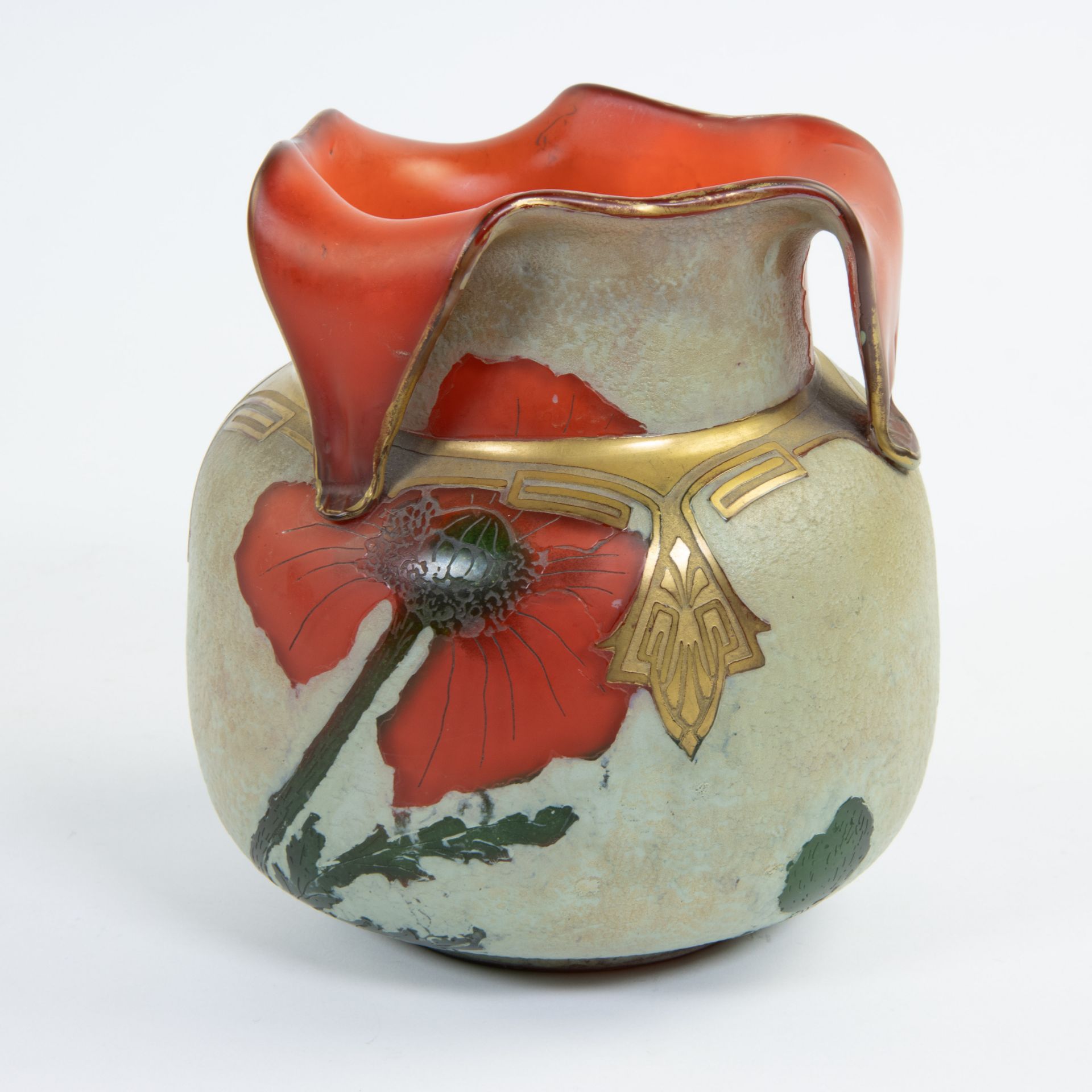 François-Théodore Legras multilayer glass Art Nouveau vase - Image 2 of 7