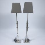 2 adjustable vintage lamps, 60s - 70s