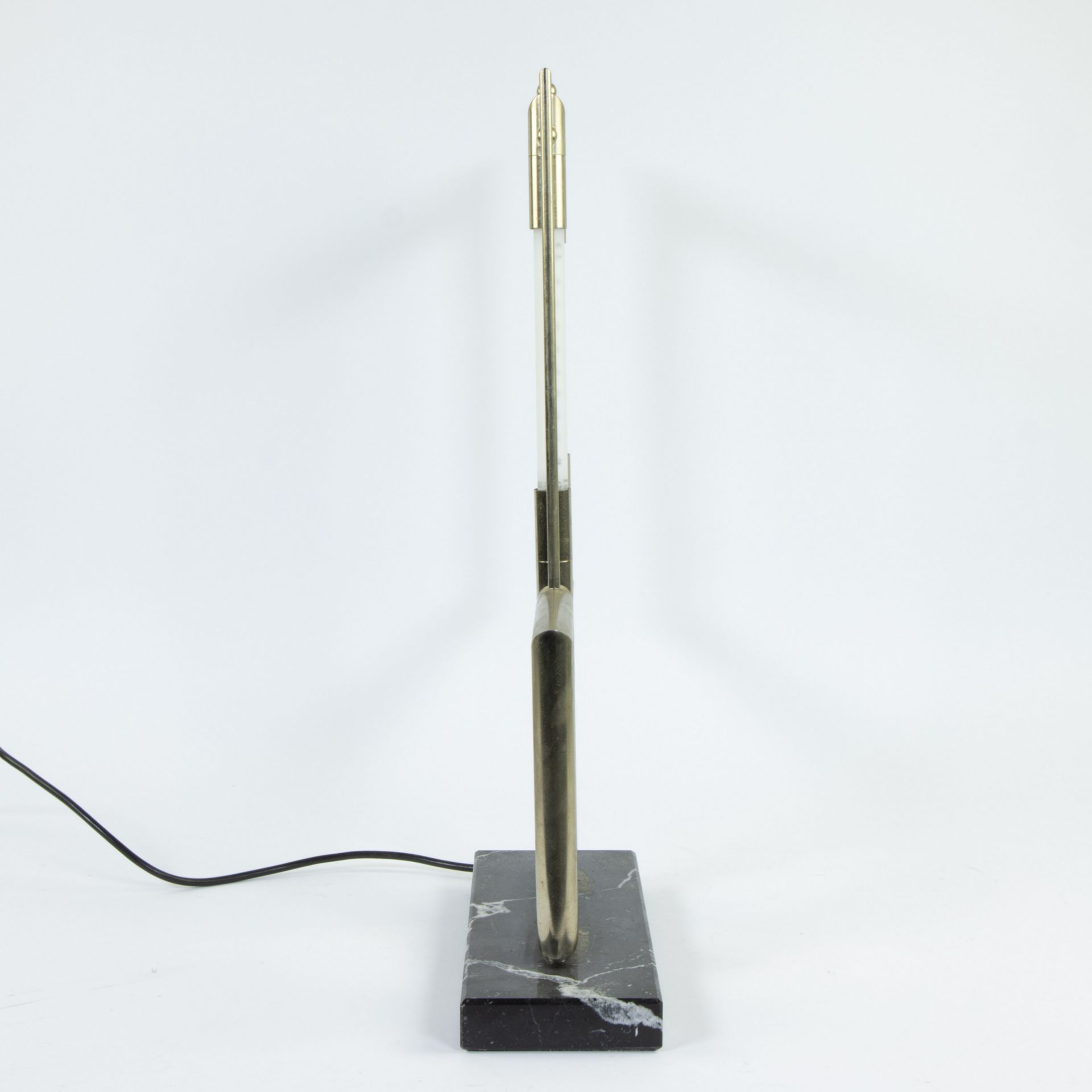 Quadro vintage table lamp by Jacques Adnet - Image 2 of 4