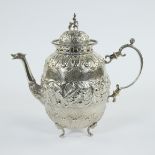 Solid silver coffee pot Ate de Groot Boersma Friesland, 772 grams, marked