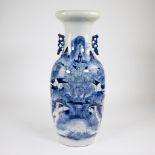 Chinese vase blue/white around 1900