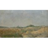 Isidore VERHEYDEN (1846-1905), oil on canvas Landscape, signed