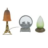 3 Art Deco table lamps