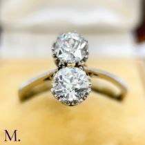 A 2-Stone Diamond Ring