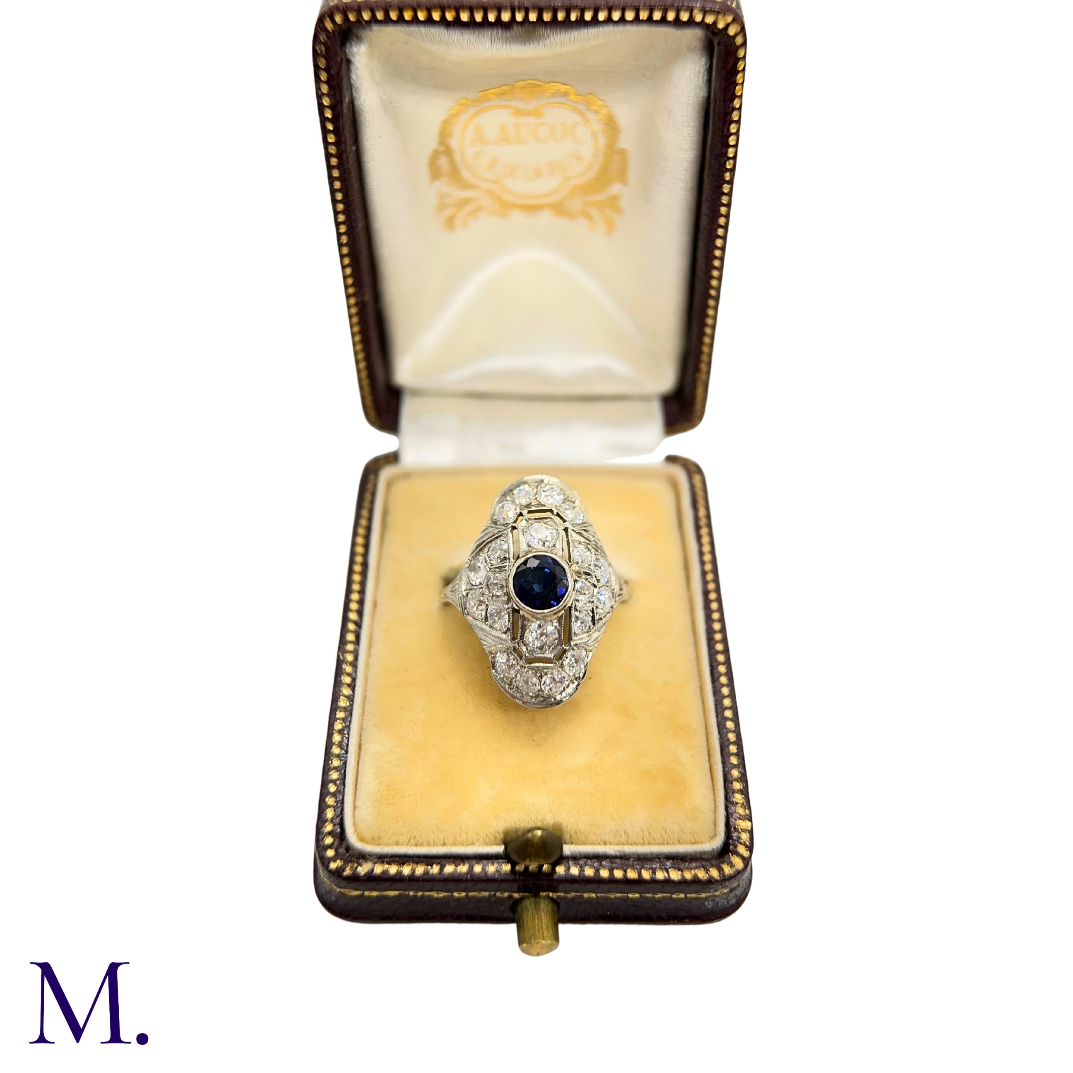 A Sapphire and Diamond Ring - Image 7 of 7