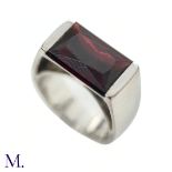 A Garnet Ring by Poiray