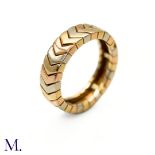 A 3-Colour Gold Ring by Cartier