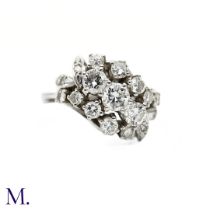 A Diamond Cluster Ring