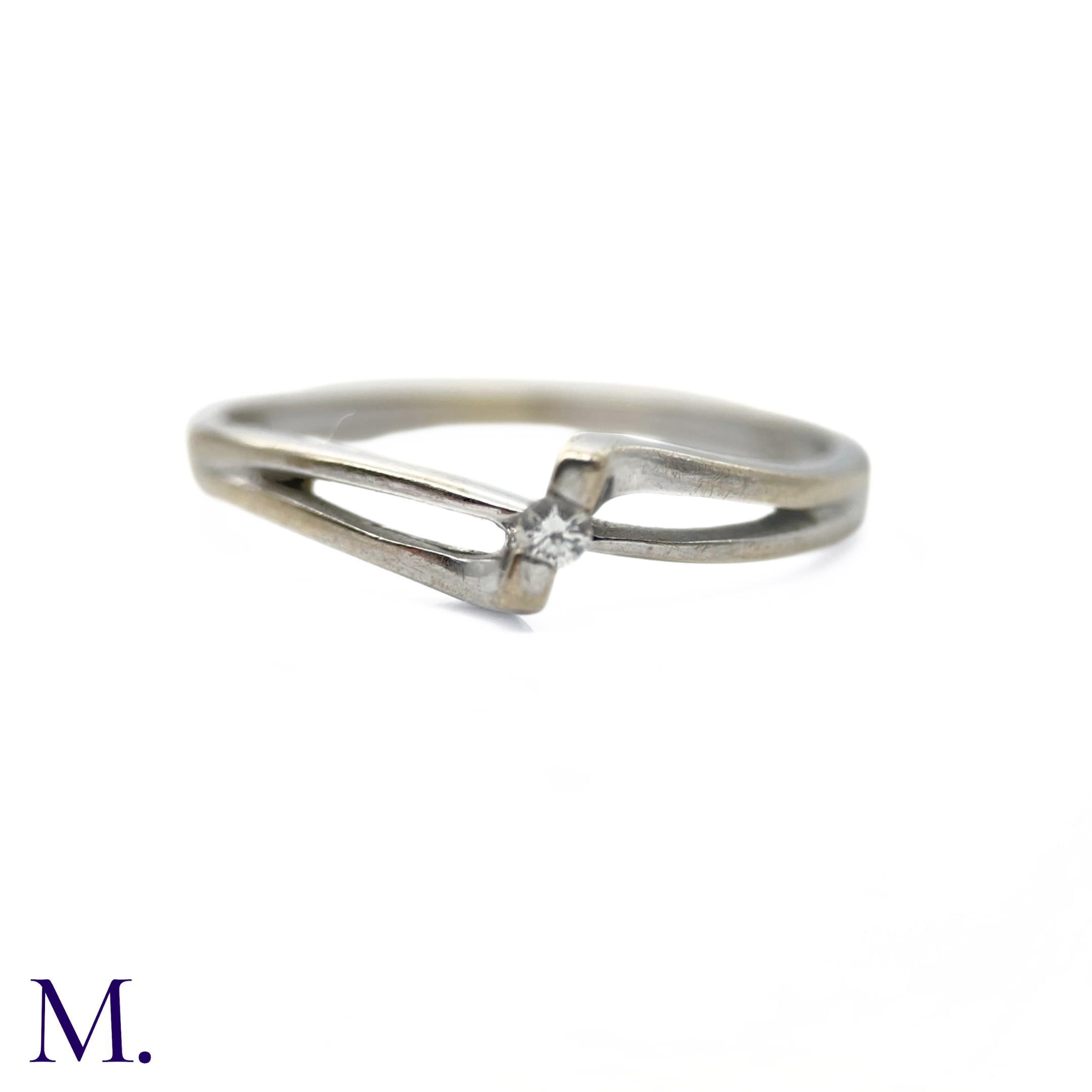 NO RESERVE - An 18ct White Gold and Diamond Ring - Image 4 of 5