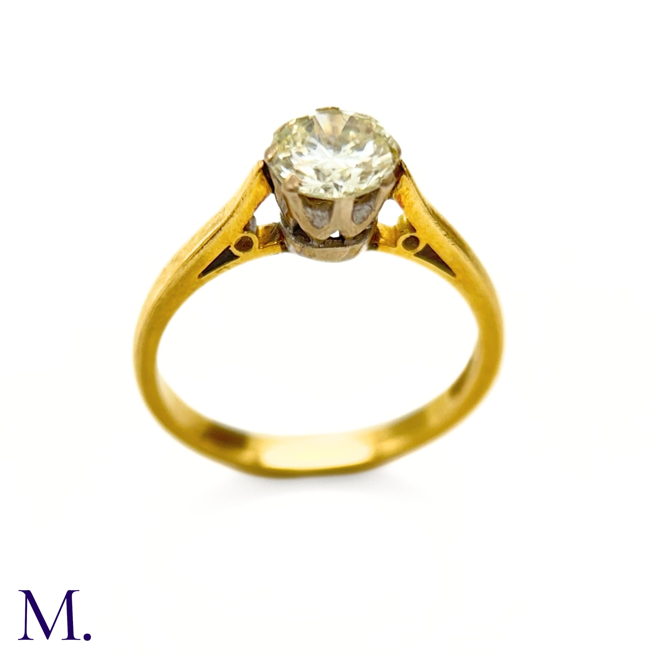 A Solitaire Ring (c. 0.75ct) - Image 4 of 6