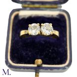 A 2-Stone Diamond Ring