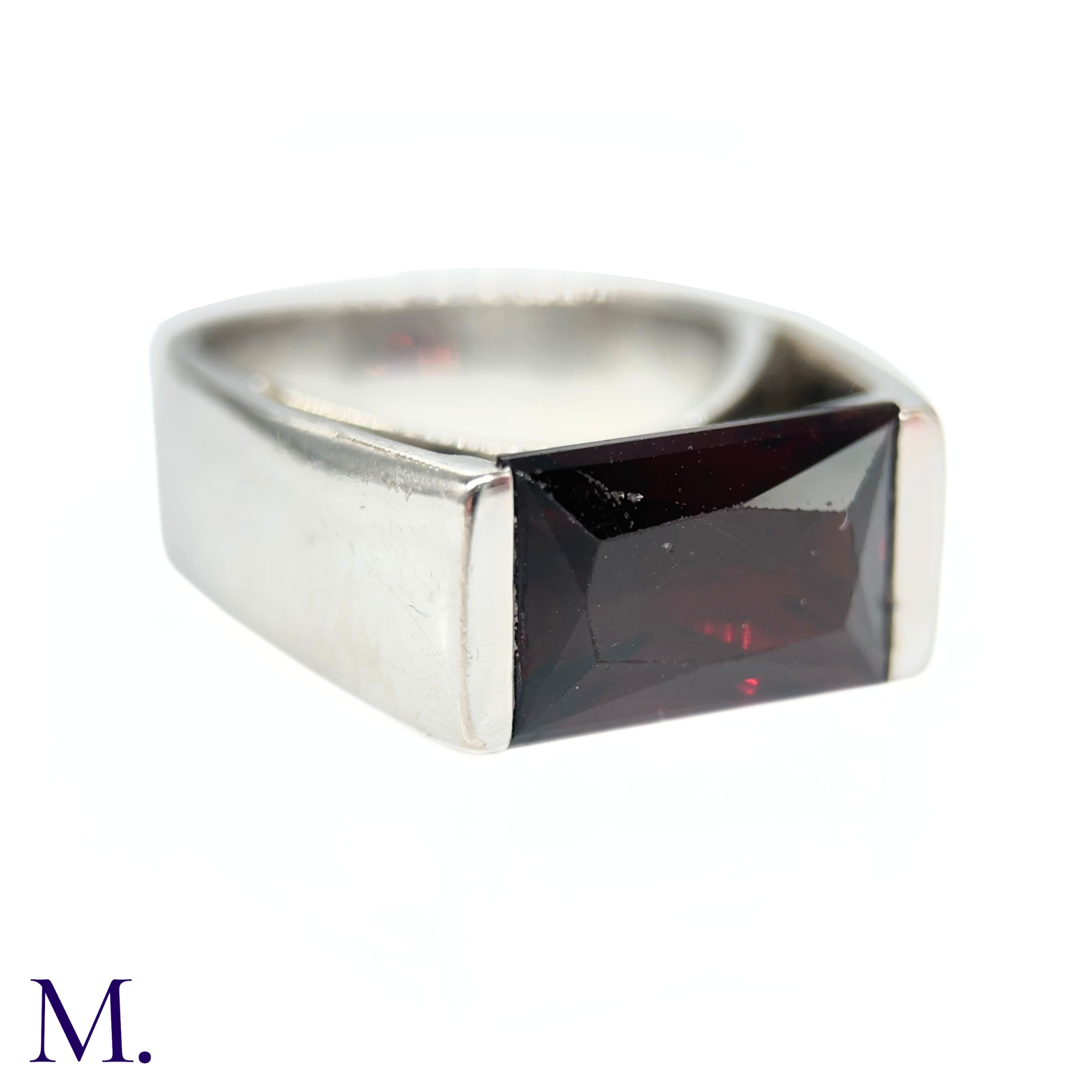 A Garnet Ring by Poiray - Image 3 of 4