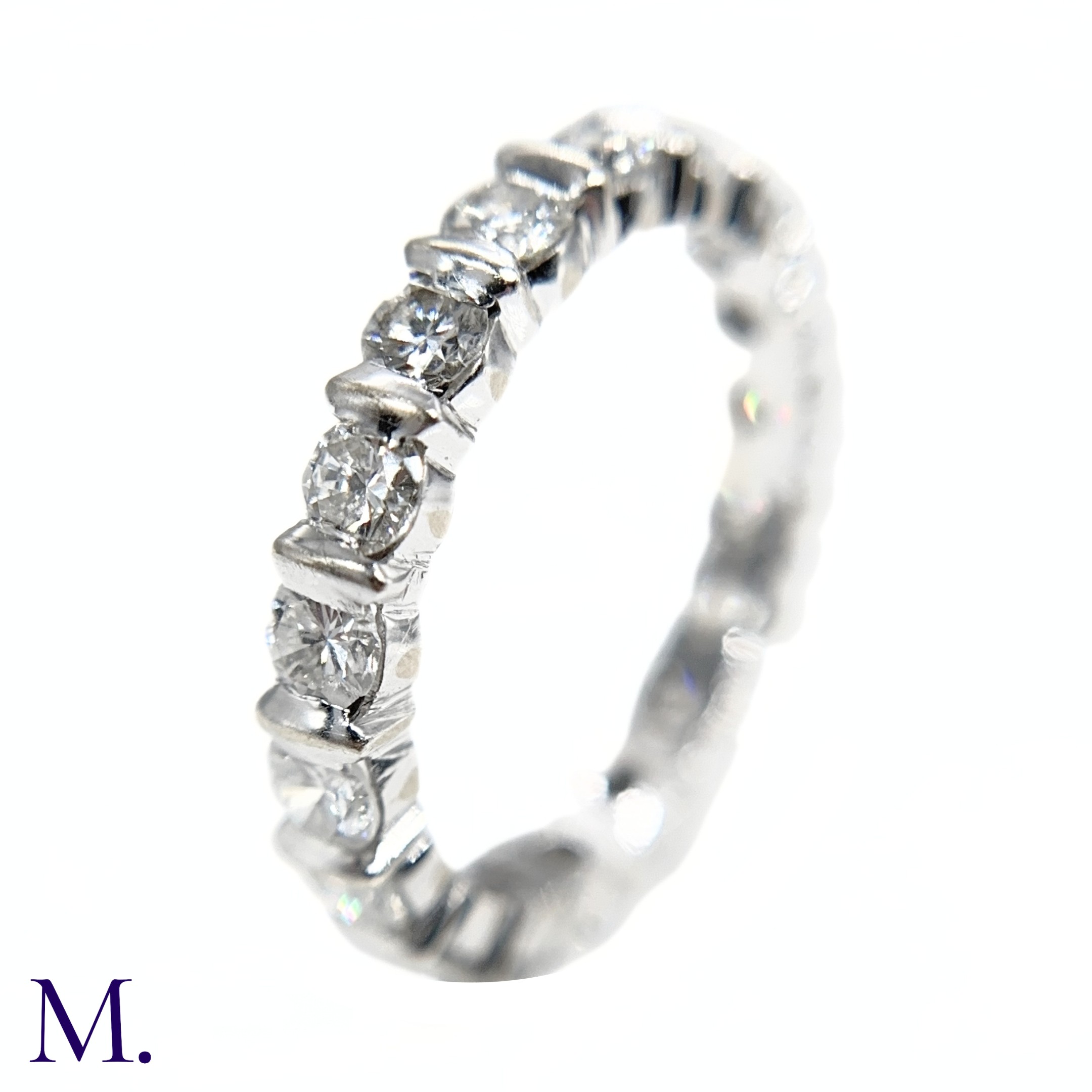 A Diamond Band Ring - Image 3 of 4