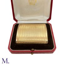 A Cartier Paris Compact with Original Box