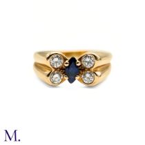 A Sapphire and Diamond Ring by Van Cleef & Arpels