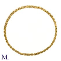 An 18ct Gold Collar by Georges Lenfant