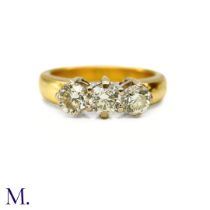 A 3-Stone Diamond Ring