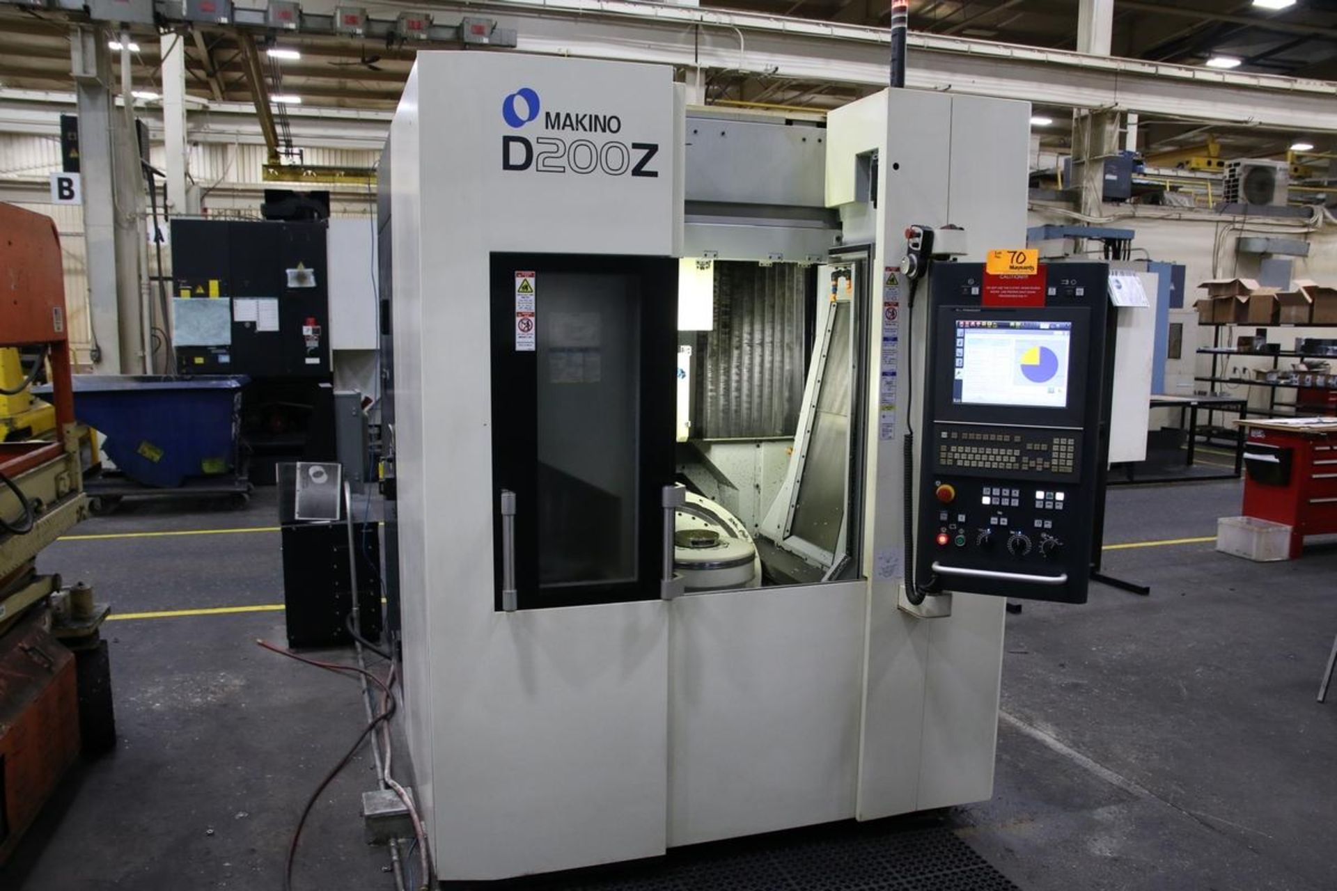 2018 Makino D200Z 5-Axis High Speed CNC Vertical Machining Center - Image 6 of 20