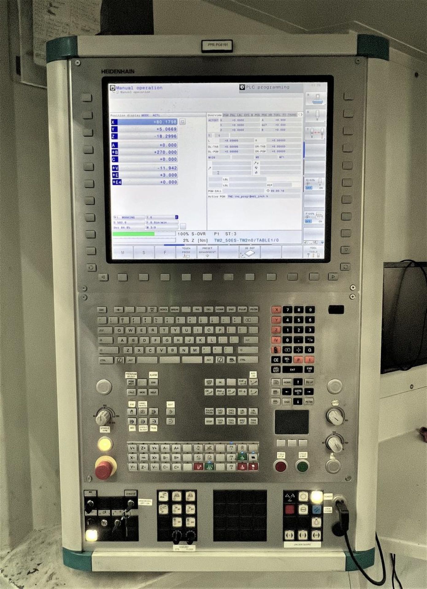 2016 Pama SpeedMill 3000 6-Axis CNC Traveling Column Horizontal Milling & Boring Machine - Image 8 of 10