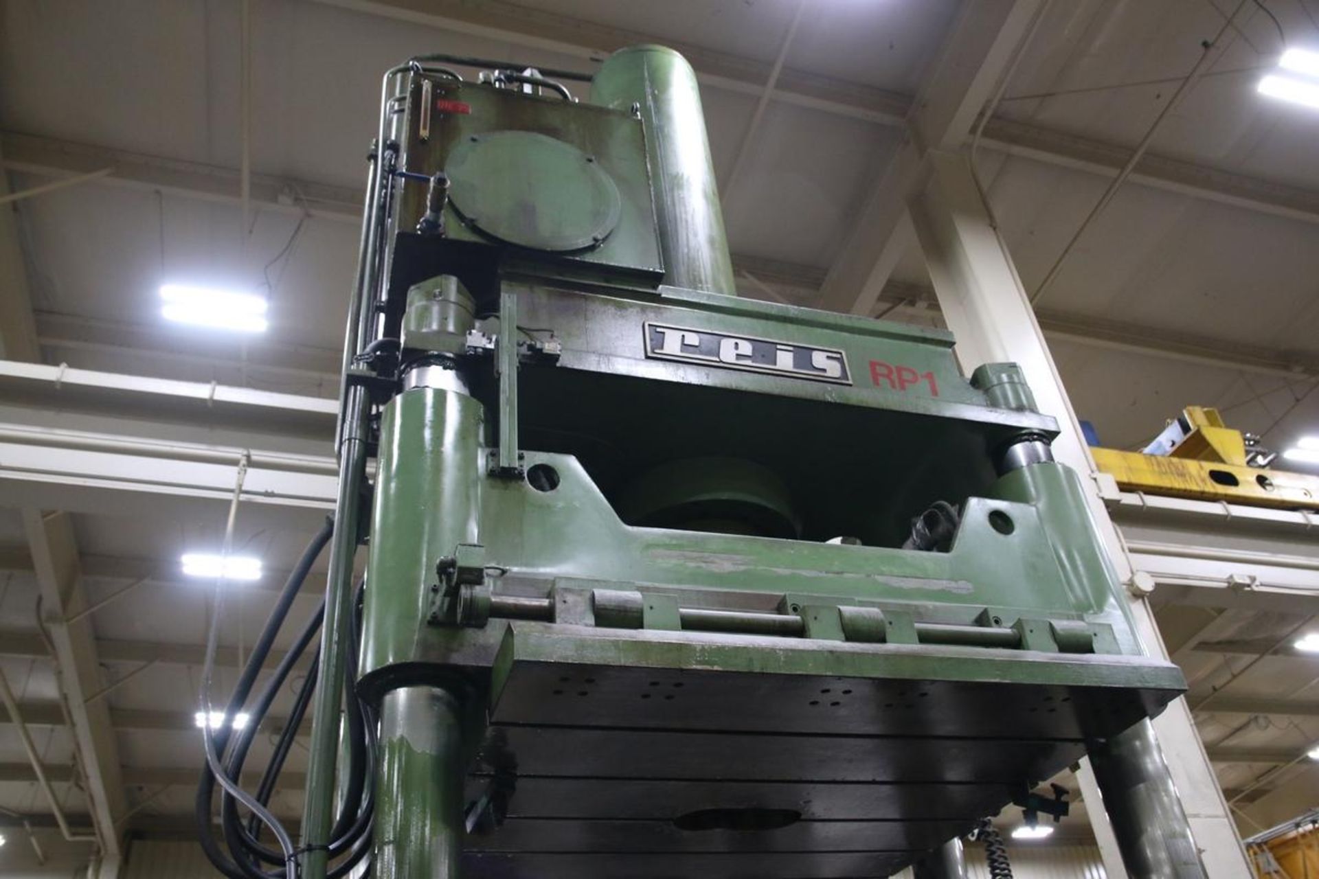 Reis TUS-160 Down Acting 4-Post Hydraulic Spotting Press - Image 8 of 14