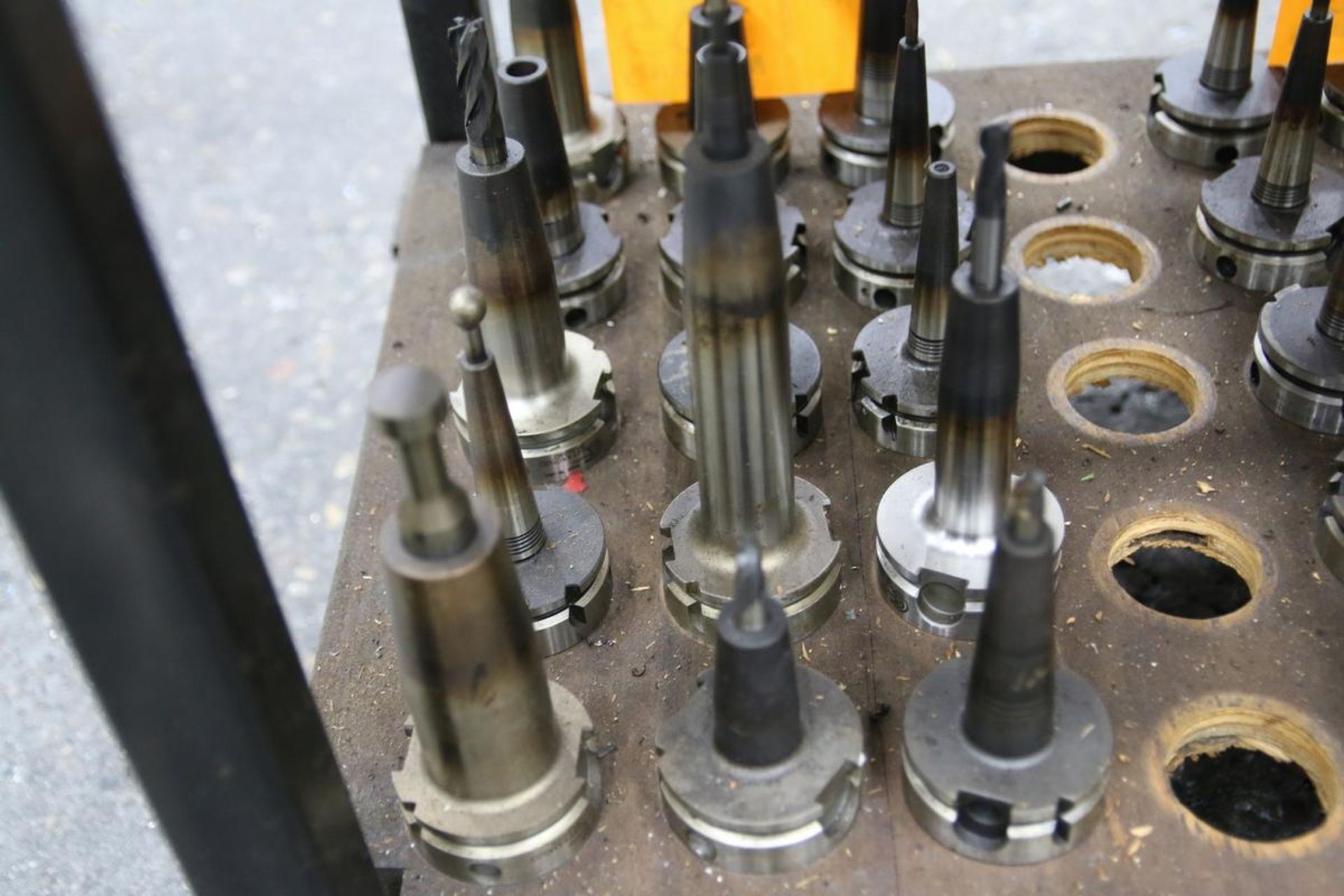 (15) HSK 63A Shrink Fit Tool Holders with Assorted Tooling - Image 3 of 3