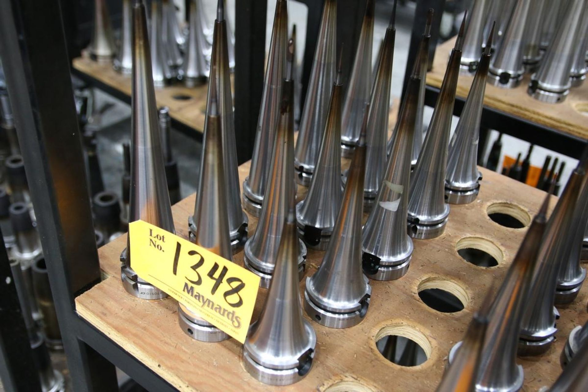 (15) HSK 63A Shrink Fit Tool Holders with Assorted Tooling - Image 2 of 3