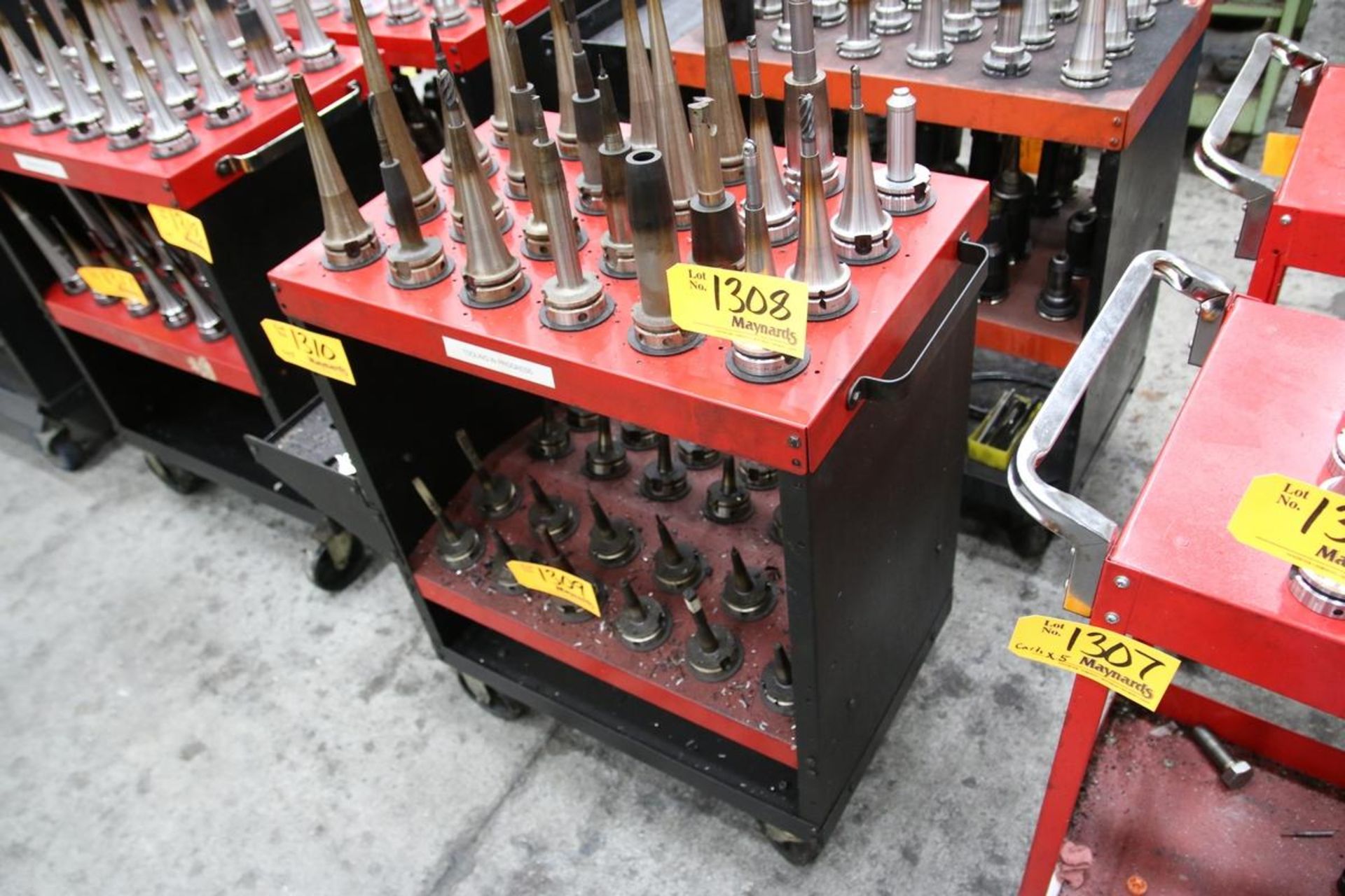 Huot 48-Unit HSK 63 Tool Cart - Image 2 of 2