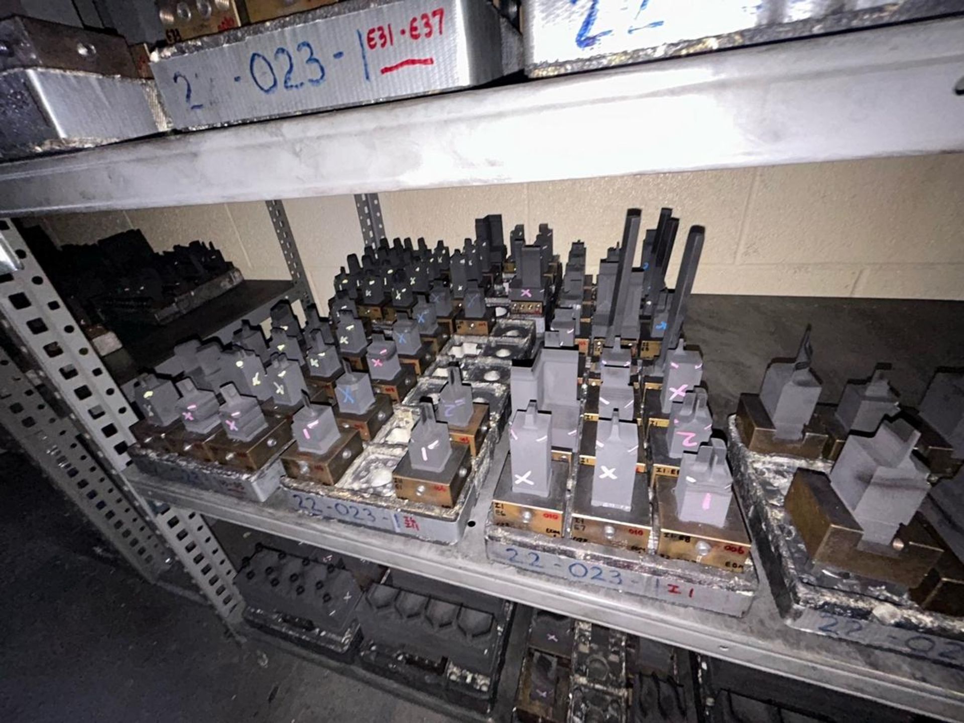 Erowa Lot of Assorted Plunge EDM Brass Electrode Holders - Image 11 of 12