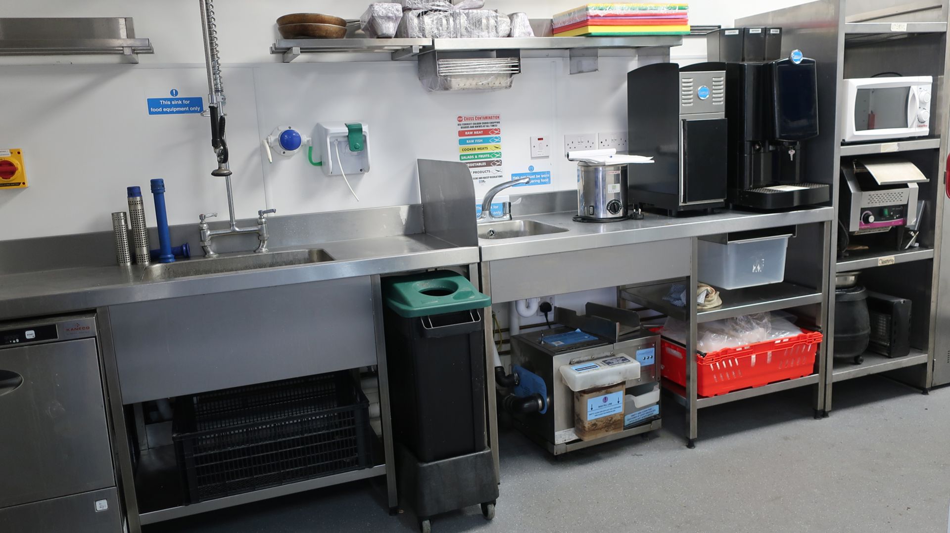 Modular Containerised Drive-Thru Kitchen comprising 3 x 6 M High Cube under 3 x 6 M Converted Steel - Image 32 of 63